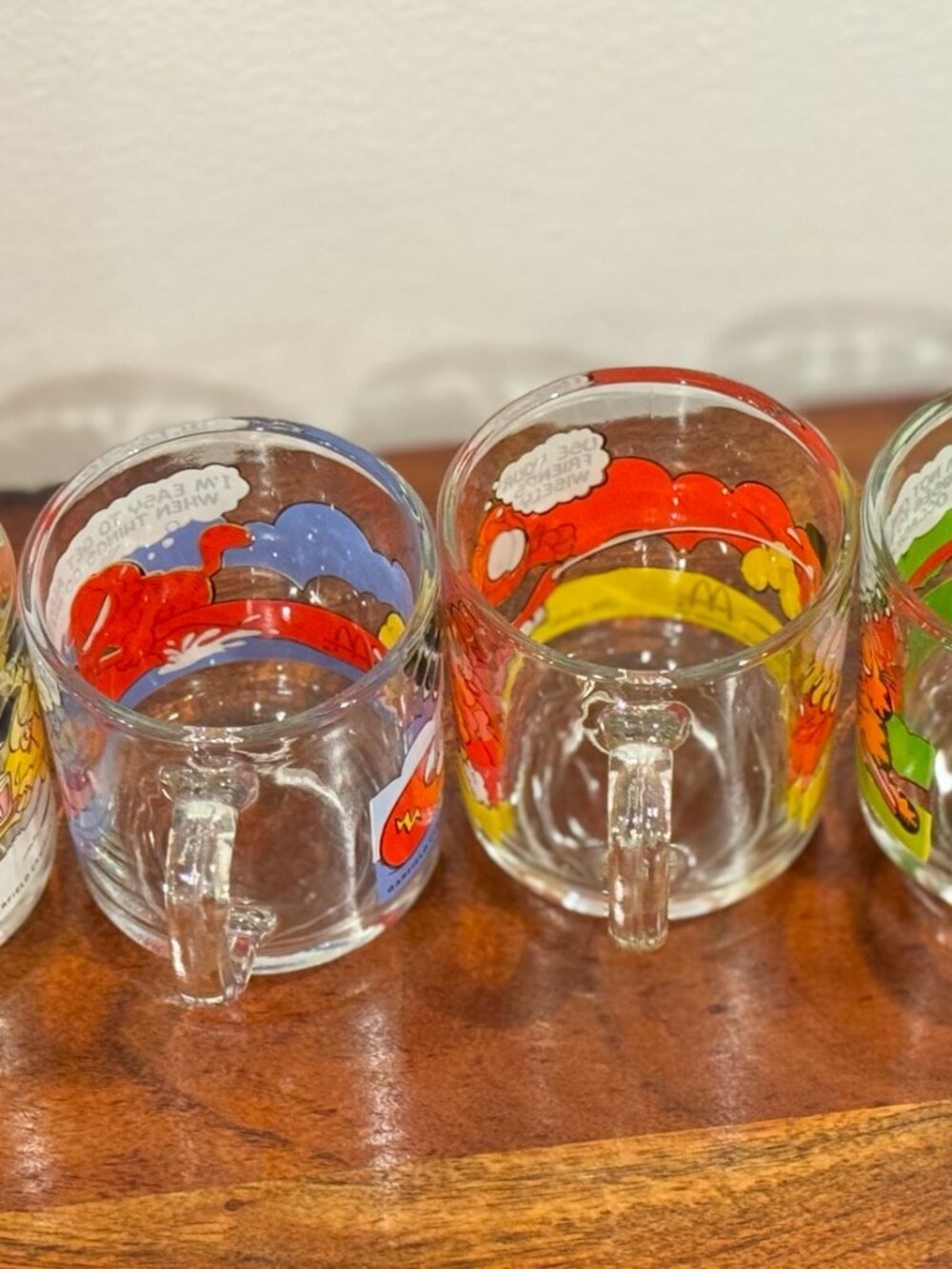 Vintage 1978 McDonald’s Garfield Glass Mugs Set of 4 in Excellent Condition - Picture 16 of 16